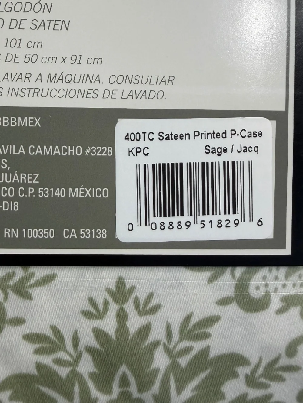 new SAGE GREEN Wamsutta 400 Thread Count 100% Cotton Sateen King Pillowcases